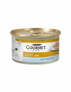 <p><strong>Gourmet Gold 85g pateu cu ton,macrou pentru pisici</strong></p>