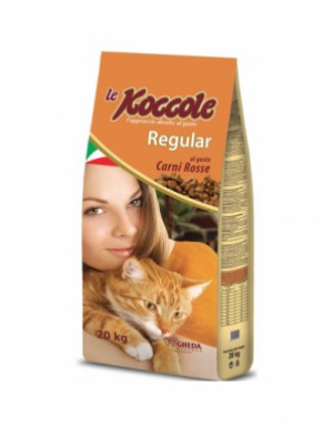 <p><strong>Koccole Delice Regular - сухой корм из красного мяса для взрослых кошек.</strong></p>

<ul>
</ul>