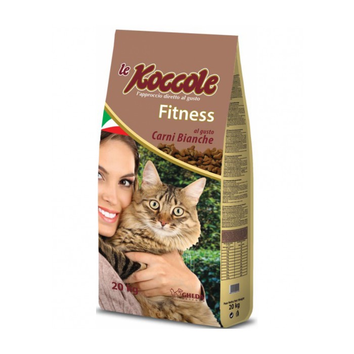 <p><strong>Koccole Delice Fitness - сухой корм из белого мяса для взрослых кошек, 1 кг на развес.</strong></p>