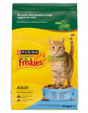 <p><strong>Cухой корм Friskies для взрослых кошек с лососем и овощами&nbsp;1&nbsp;кг на развес</strong></p>