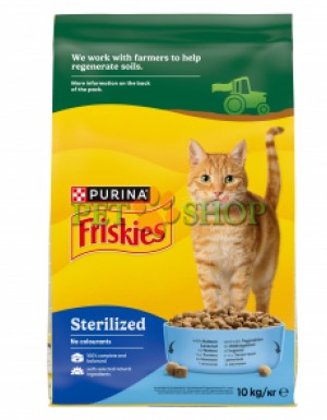 <p><strong>Cухой корм Friskies для взрослых стерилизованных кошек с лососем и&nbsp;овощами&nbsp;1&nbsp;кг на развес</strong></p>