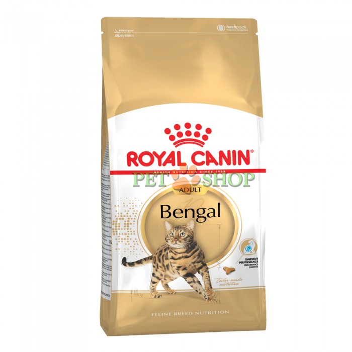 <p><strong>ROYAL CANIN BENGAL ADULT — Сухой корм специально для взрослых бенгальских кошек старше 12 месяцев.</strong></p>