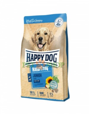<p><strong>Корм Happy Dog NaturCroq для юниоров с 7-го месяца жизни</strong></p>