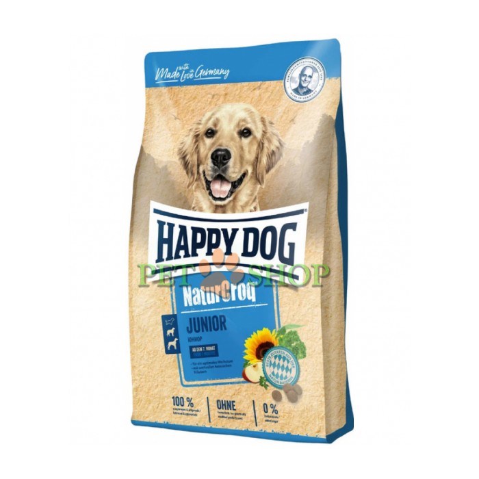 <p><strong>Корм Happy Dog NaturCroq для юниоров с 7-го месяца жизни</strong></p>