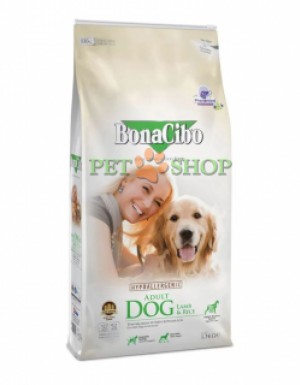 <p><strong>BonaCibo Adult Dog Lamb & Rice содержит оптимальный баланс белков, жиров и углеводов, что обеспечивает постоянную энергию и хорошее телосложение на протяжении всей жизни.</strong></p>