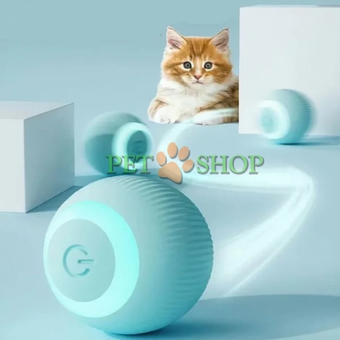 <p><strong>Интерактивная игрушка для кошек и собак. Мяч для животных. Дразнилка для котят. Комплектация: </strong>Интерактивный мяч, провод для зарядки, коробка.</p>