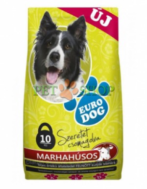 <p><strong>Сухой корм для собак EURO DOG с добавлением говядины — полноценный и сбалансированный сухой корм для взрослых собак со вкусом говядины, содержащий все важные питательные вещества, которые помогут вашему любимцу остаться бодрым и здоровым.</strong></p>