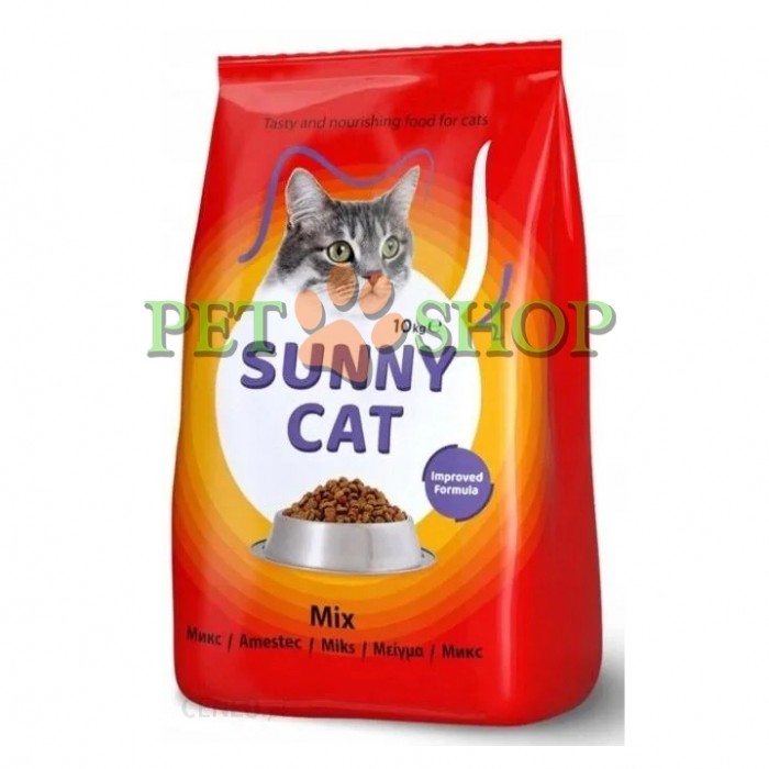 <p><strong>Hrana uscata pentru pisici Sunny Cat MIX 11 kg</strong></p>