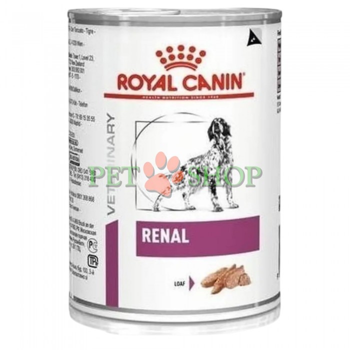 <p>Royal Canin Renal Dog - hrană umedă pentru c&acirc;ini cu insuficiență renală cronică.</p>