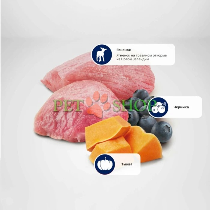 <p><strong>Farmina ND Pumpkin Dog Grain Free Lamb,&nbsp;Blueberry Adult Mini</strong> -&nbsp;полнорационный беззерновой сухой корм для взрослых собак мелких пород.</p>