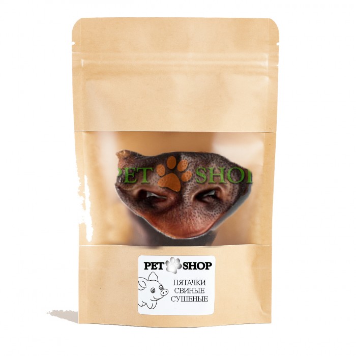 <p><strong>Пятачок свиной&nbsp;для собак, 64-68&nbsp;г,&nbsp;в упаковке 2&nbsp;шт</strong></p>