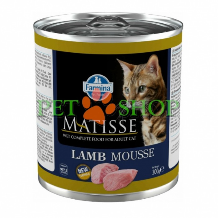 <p><strong>Farmina Matisse Lamb &ndash; hrană umedă completă pentru pisici adulte, cu miel.</strong></p>