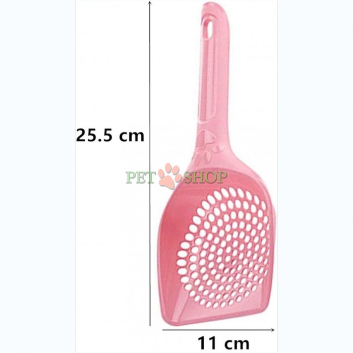 <p>Лопатка для кошачьего туалета &mdash; удобный и практичный аксессуар для ежедневной уборки лотка. Размеры&nbsp;25.5*11 cm.</p>