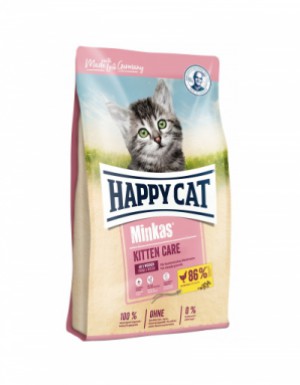 <p> <strong>Happy Cat Minkas Kitten 10 кг для котят в возрасте с 5-й недели жизни до 6 месяцев</strong></p>