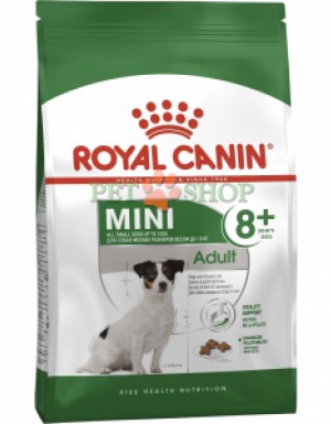 <p><strong>Royal Canin Mini Adult 8+ -&nbsp;</strong>корм сухой для взрослых собак мелких размеров (до 10 кг) старше 8 лет.</p>