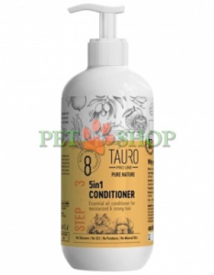 <p><strong>Кондиционер для шерсти собак и кошек Tauro Pro Line Pure Nature Moisturizing 5in1</strong> предназначен для бережного восстановления сухой или обезвоженной шерсти путем ее интенсивного увлажнения.</p>