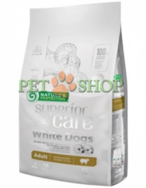 <p>Hrana uscată <strong>Nature's Protection Superior Care cu miel pentru c&acirc;ini adulți de talie mică și mini</strong> este o hrană completă și echilibrată din segmentul <strong>Super Premium</strong>, cu surse de proteine și ingrediente de cea mai &icirc;naltă calitate, care ajută la reducerea petelor maronii cauzate de lacrimi și contribuie la menținerea sănătății pielii și a blănii.</p>