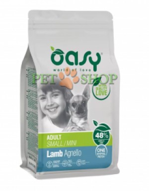 <p><strong>Oasy Dry Dog OAP Adult Small Lamb сухой корм для взрослых собак мелких пород с ягненком</strong></p>