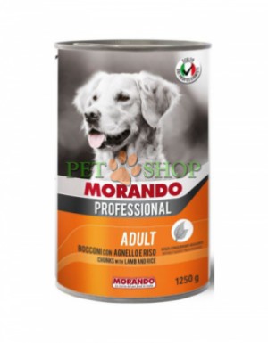 <p><strong>Morando Agnello Riso 1250 гр кусочки ягнёнка с рисом в соусе для собак</strong></p>

<ul>
</ul>
