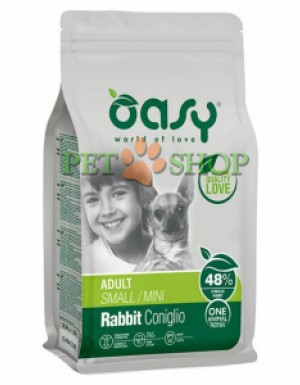 <p><strong>Oasy Dry Dog OAP Adult Small Rabbit сухой корм для взрослых собак мелких пород c кроликом 2.5 кг</strong></p>