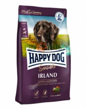 <p><strong>Happy Dog Supreme Sensible Irland 12,5 кг Лосось с Кроликом для чувствительных собак или разборчивых в еде</strong></p>