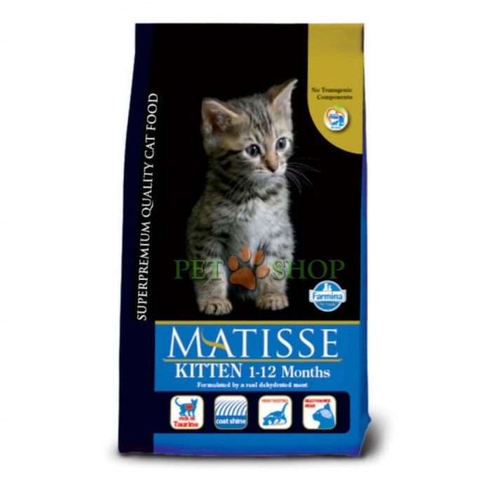 <p><strong>Farmina Matisse Kitten сухой корм для котят до 12 месяцев, беременных и кормящих кошек с курицей - 10 кг</strong></p>