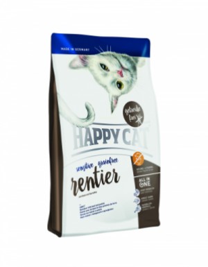 <p><strong>Happy Cat Sensitive Grainfree с олениной  для кошек с чувствительным пищеварением и аллергиков</strong></p>