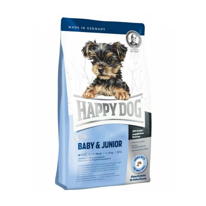 <p><strong>Happy Dog Supreme Young для щенков мелких пород от 1 до 12 месяцев</strong></p>