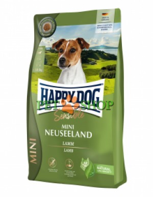 <p><strong>Happy Dog Supreme Mini Neuseeland 10 кг для мелких пород с ягнёнком и рисом</strong></p>