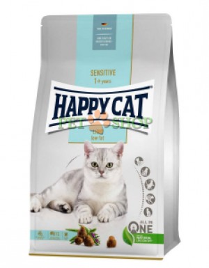<p><strong>Сухой корм Happy Cat Sensitive Light для взрослых кошек с избыточным весом и/или для поддержания веса, 1 кг на развес</strong></p>