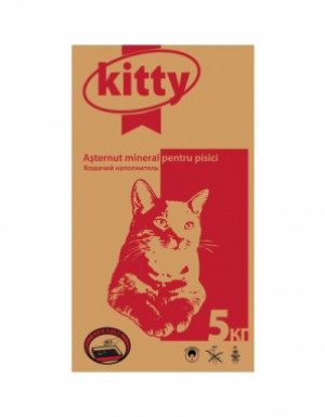 <p><strong>Наполнитель для кошачьего туалета Kitty 5 кг (бентонит) мелкий 1.3-2.5 мм</strong></p>