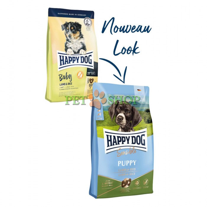 <p><strong>Happy Dog Supreme Puppy Lamb & Rice 10 кг для щенков от 1 до 6 месяцев с ягнёнком и рисом</strong></p>