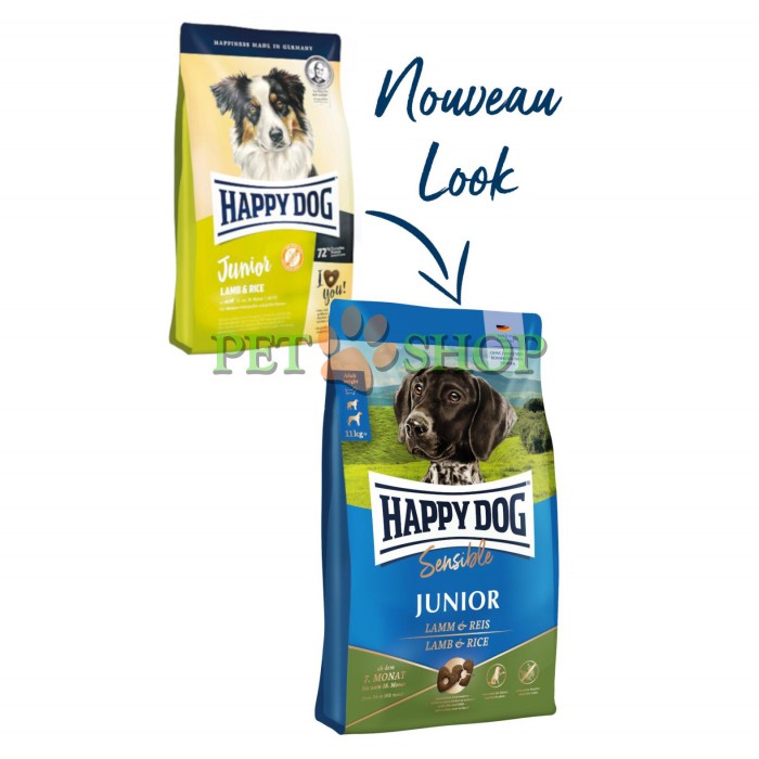 <p><strong>Happy Dog Supreme Junior Lamb & Rice 10 кг для юниоров средних и крупных пород с 7 по 15-18 месяцев с ягнёнком и рисом </strong></p>