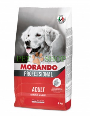 <p><strong>Morando Beef for Dog - это сбалансированный рацион с говядиной для взрослых собак всех пород.</strong></p>