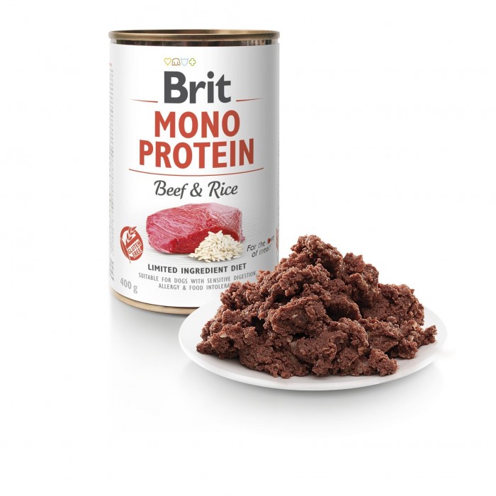 <p><strong>100% ЧИСТЫЙ ГОВЯЖИЙ ПРОТЕИН Brit Mono Protein предлагает комплексное и сбалансированное питание.</strong></p>