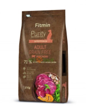 <p><strong>Fitmin Dog Purity Adult Beef Grain Free - полноценный беззерновой корм для взрослых собак средних и крупных пород.</strong></p>