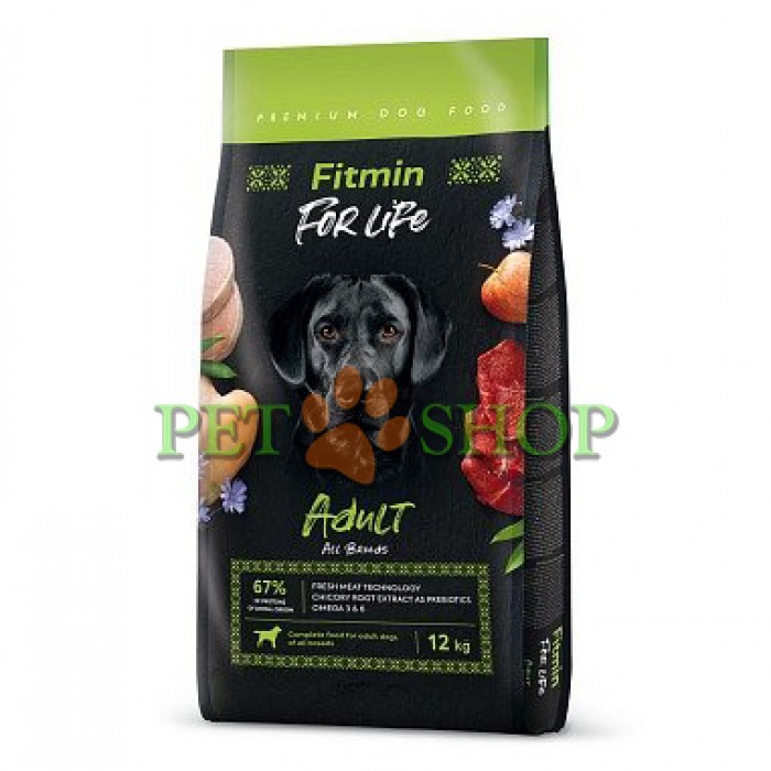 <p><strong>Fitmin For Life Adult - полнорационный корм для взрослых собак всех пород.</strong></p>