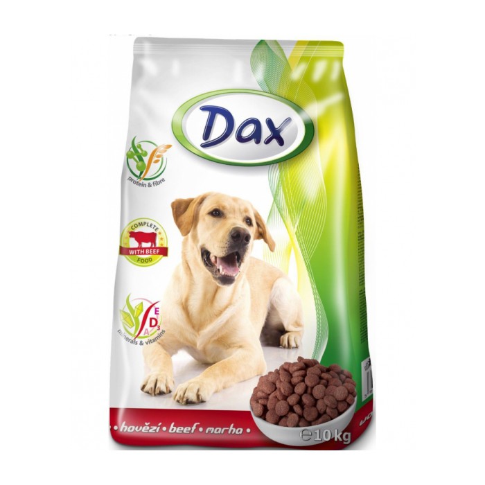 <p><strong>Сухой корм Dax для собак с Говядиной 10кг</strong></p>