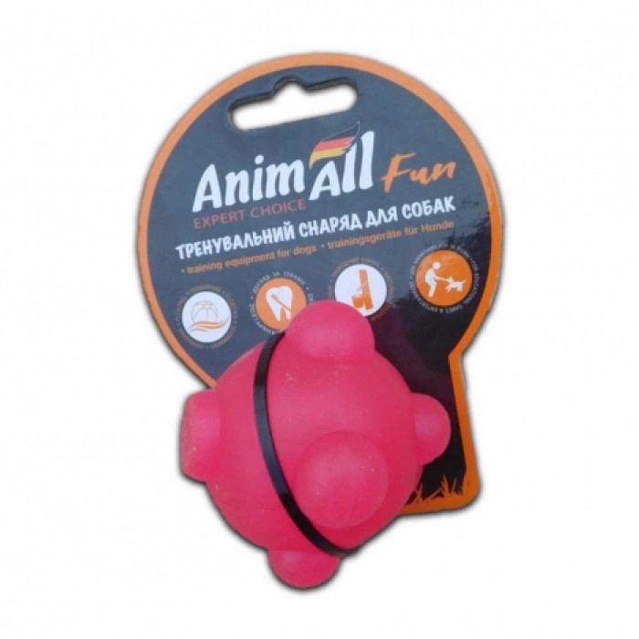 <p><strong>Оригинальная и яркая игрушка AnimAll Fun в виде шара-молекулы из натурального и не токсичного каучука для собак. Цвета</strong>: Коралловый; Желтый.</p>