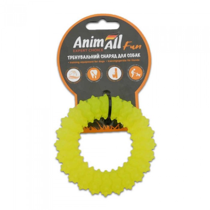 <p><strong>Кольцо-игрушка от компании AnimAll изготовлено из 100 % натурального каучука, имеет приятный и легкий аромат ванили.</strong></p>