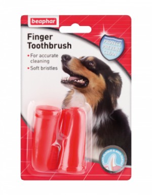 <p><strong>Periuță de dinți Finger Toothbrush pe deget pentru câini</strong><br />
 </p>