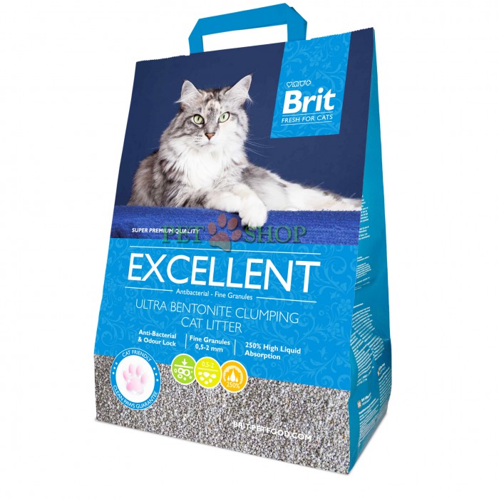 <p><strong>Наполнитель Brit Fresh for Cats Excellent - это комковый наполнитель из ультрабентонита, идеально подходящий для чувствительных кошачьих лап.</strong></p>