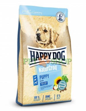 <p><strong>Happy Dog Premium Puppy NaturCroq 15 kg pentru cățeluși de la 4 săptămâni până la 6 luni</strong></p>