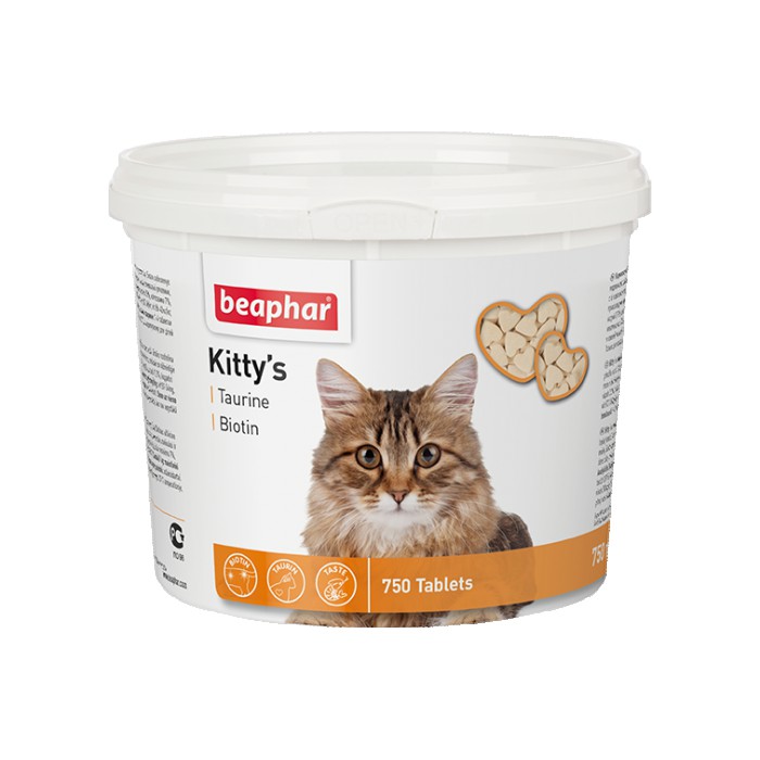 <p><strong>Кормовая добавка Kitty's + Taurine-Biotine с биотином и таурином для кошек. Цена за 1 шт.</strong></p>