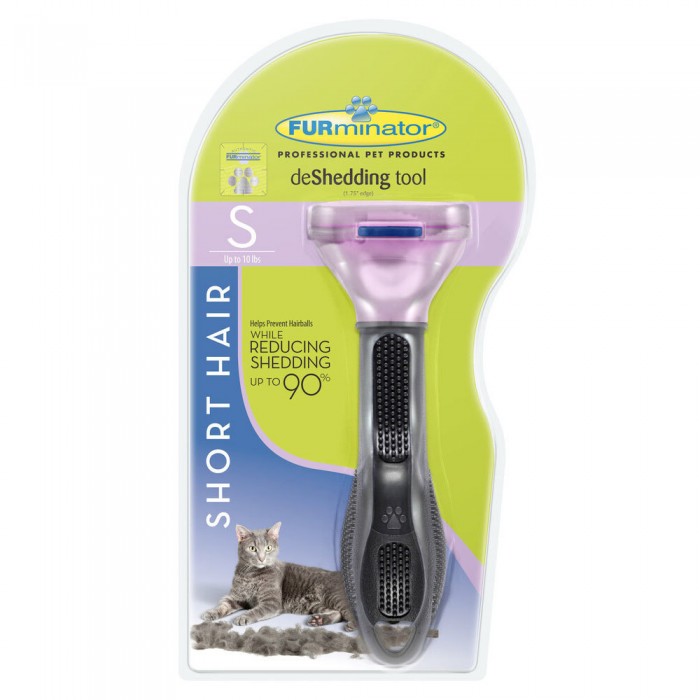 <p><strong>FURminator Short Hair Small Cat для маленьких кошек и собак короткошерстных пород 4 см</strong></p>