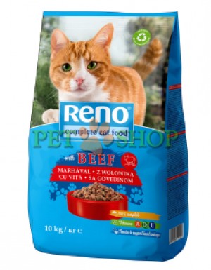 <p><strong>Сухой корм для кошек Reno со вкусом говядины 1 кг на развес</strong></p>
