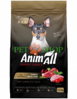 <p><strong>AnimAll Expert Choice Adult Small Breed Lamb, Turkey -&nbsp;</strong>полнорационный сухой корм с индейкой и ягненком для взрослых собак малых пород. Формула сочетает высококачественные белки, полезные жиры, овощи, ягоды и витаминно-минеральный комплекс для поддержания активного образа жизни, иммунитета и здорового вида шерсти любимца.</p>