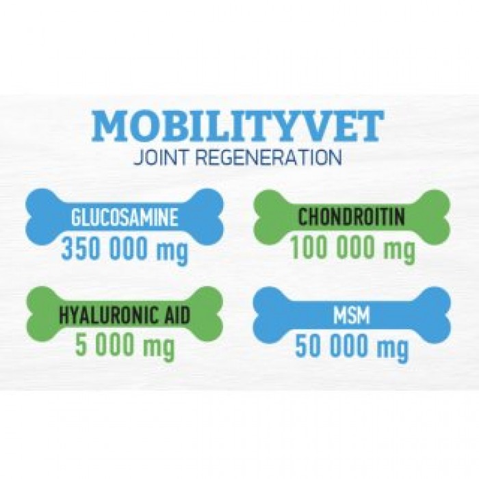<p><strong>Dr. Vet MobilityVet&nbsp;- пищевая добавка для собак и кошек, для поддержания метаболических процессов в суставах</strong></p>