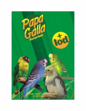<p><strong>Hrană complet rațională, echilibrată pentru papagalii medii și ondulați PapaGalla 500 gr</strong></p>