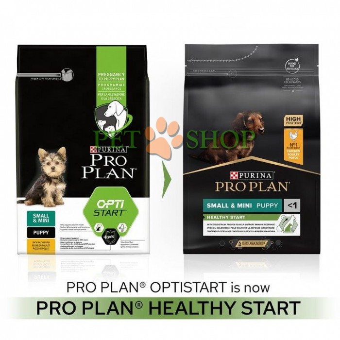 <p><strong>Pro Plan Optistart "Puppy Small & Mini" для щенков мелких и карликовых пород с курицей 1 кг на развес</strong></p>